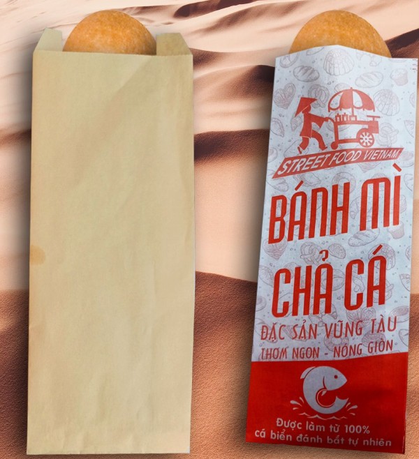 In Hoa Long nhận thiết kế và in mẫu túi đựng thực phẩm giá rẻ