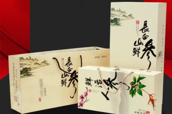 In Hoa Long nhận thiết kế và in ấn mẫu túi giấy đựng sâm cao cấp
