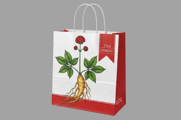 In Hoa Long nhận thiết kế và in ấn mẫu túi giấy đựng sâm chuyên nghiệp