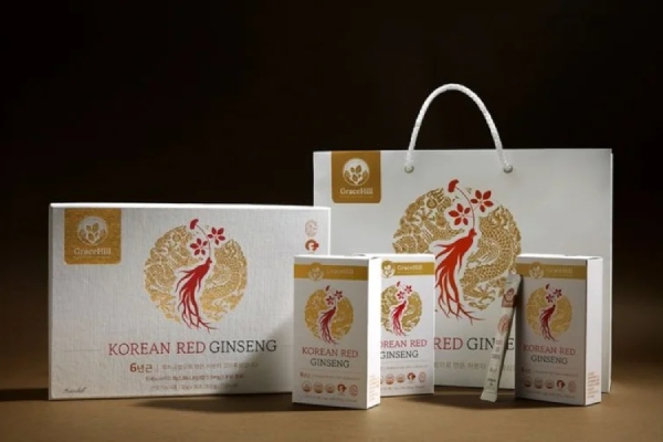 In Hoa Long nhận thiết kế và in ấn mẫu túi giấy đựng sâm theo yêu cầu