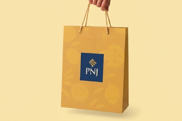 Mẫu túi giấy PNJ sang trọng