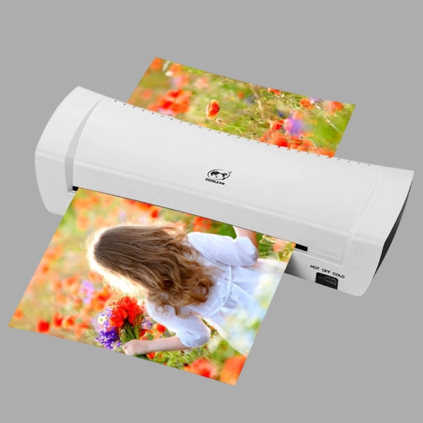 In Hoa Long tìm hiểu máy cán màng tự động mini