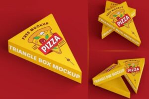 Khám phá những mẫu hộp pizza tam giác đẹp mắt và độc đáo