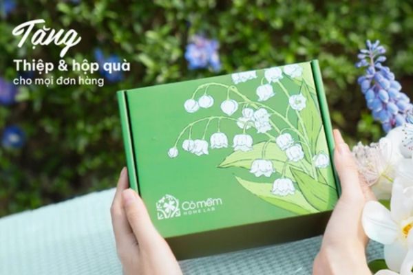 Vỏ hộp quà tặng cỏ mềm đẹp, thiết kế theo yêu cầu