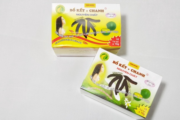 Mẫu vỏ hộp giấy bồ kết túi lọc đẹp mắt