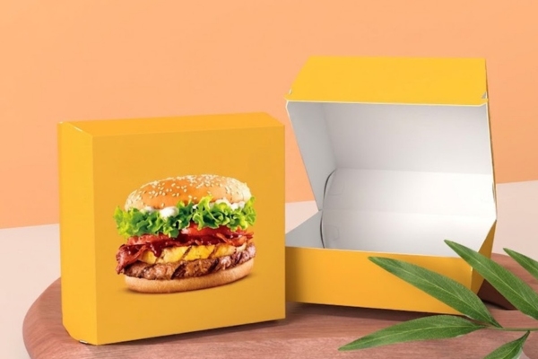 15+ Mẫu hộp giấy đựng hamburger tiện dụng, đẹp mắt
