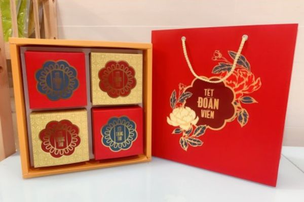Hộp trung thu Đoàn Viên đẹp, sang trọng