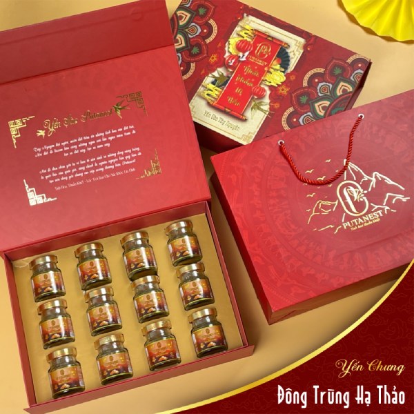 In Hoa Long nhận thiết kế và in ấn hộp đựng yến 12 hũ chuyên nghiệp