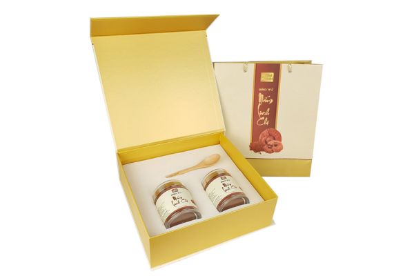 In hộp bào tử nấm linh chi đẹp, chất lượng cao