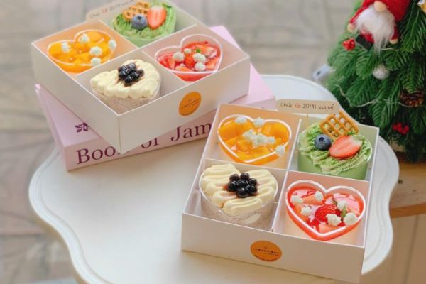 Hộp giấy đựng bánh mousse giá rẻ, mẫu đẹp
