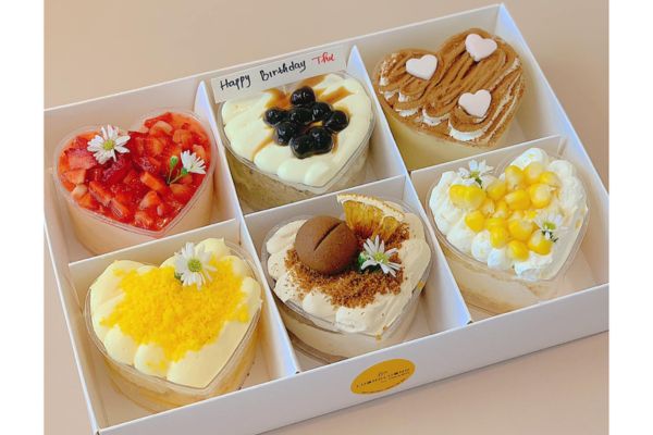 Hộp giấy đựng bánh mousse giá rẻ, mẫu đẹp