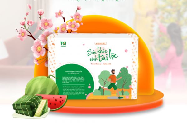 In hộp quà sức khỏe đẹp, thiết kế sang trọng