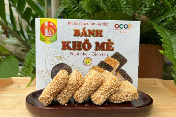In hộp bánh khô mè giá rẻ, thiết kế theo yêu cầu