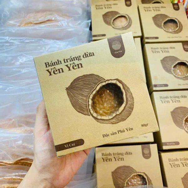 In hộp bánh tráng dừa giá rẻ, thiết kế theo yêu cầu