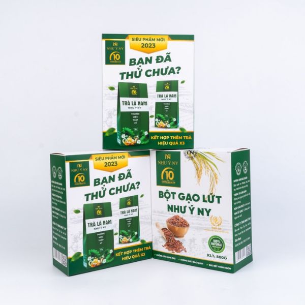 In hộp đựng bột gạo lứt giá rẻ, theo yêu cầu
