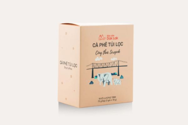 In hộp cà phê túi lọc giá rẻ, thiết kế theo yêu cầu
