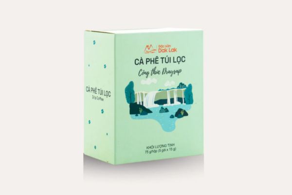 In hộp cà phê túi lọc giá rẻ, thiết kế theo yêu cầu
