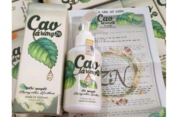 In hộp cao lá rừng giá rẻ, thiết kế theo yêu cầu