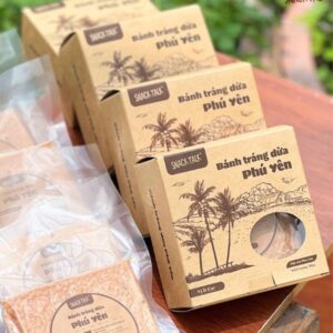In hộp bánh tráng dừa giá rẻ, thiết kế theo yêu cầu