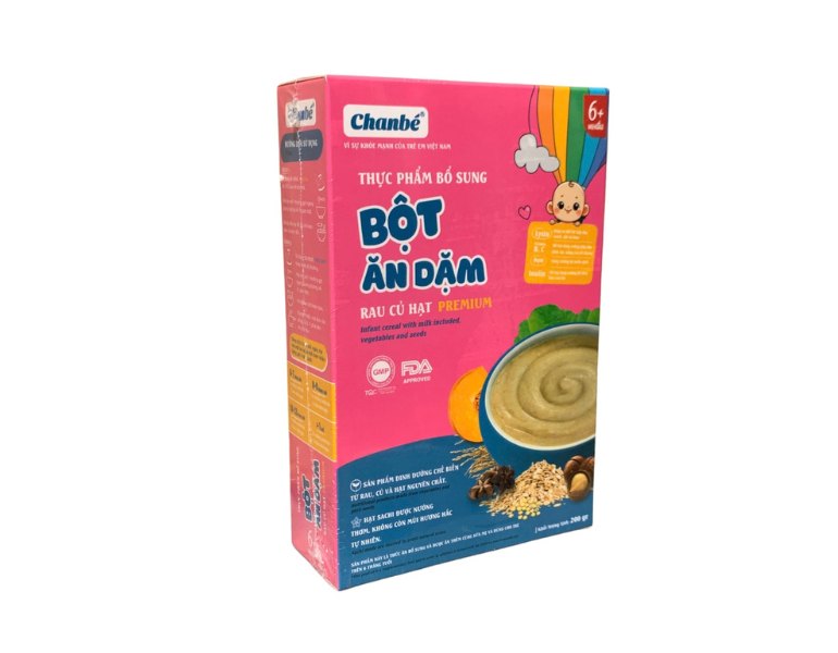 In hộp đựng bột ăn dặm chuyên nghiệp