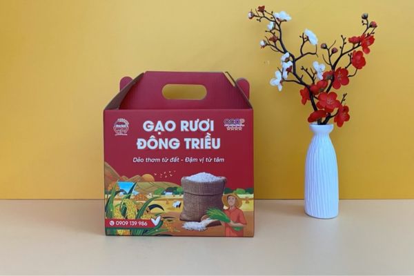 In hộp đựng gạo rươi đẹp, giá rẻ, thiết kế theo yêu cầu