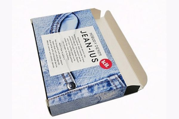 In hộp đựng quần jean giá rẻ, thiết kế theo yêu cầu