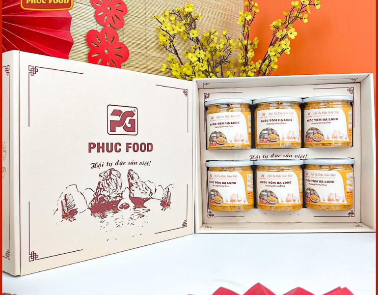 In hộp đựng ruốc tôm cao cấp