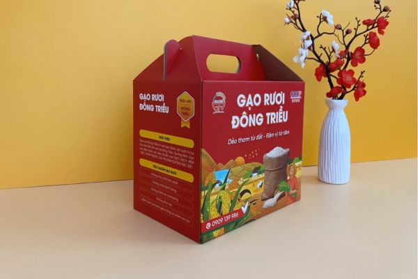 In hộp đựng gạo rươi đẹp, giá rẻ, thiết kế theo yêu cầu