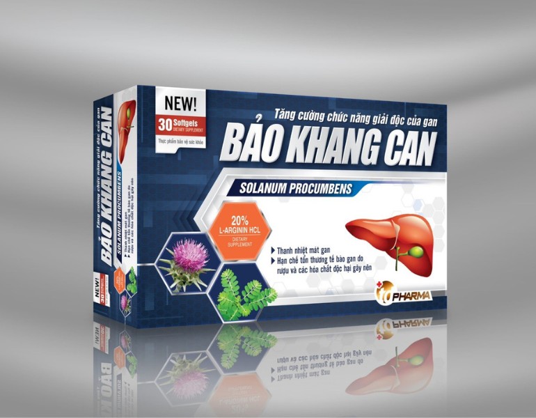 In hộp giấy đựng thực phẩm chức năng cao cấp