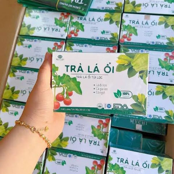 In hộp trà lá ổi giá rẻ, thiết kế theo yêu cầu