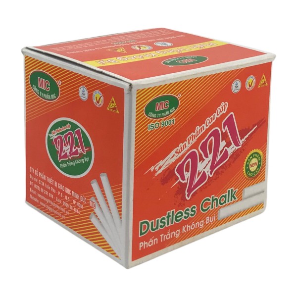 In hộp phấn viết bảng chuẩn xác