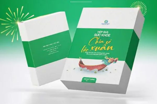 In hộp quà sức khỏe đẹp, thiết kế sang trọng