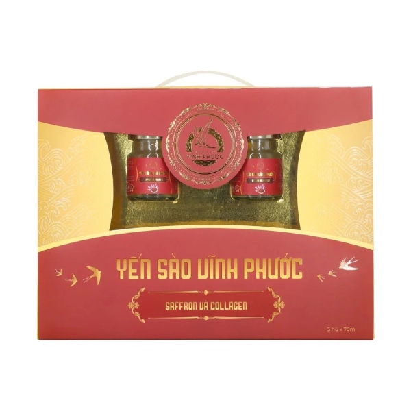In Hoa Long nhận thiết kế và In Hộp Yến Saffron Collagen có cửa sổ