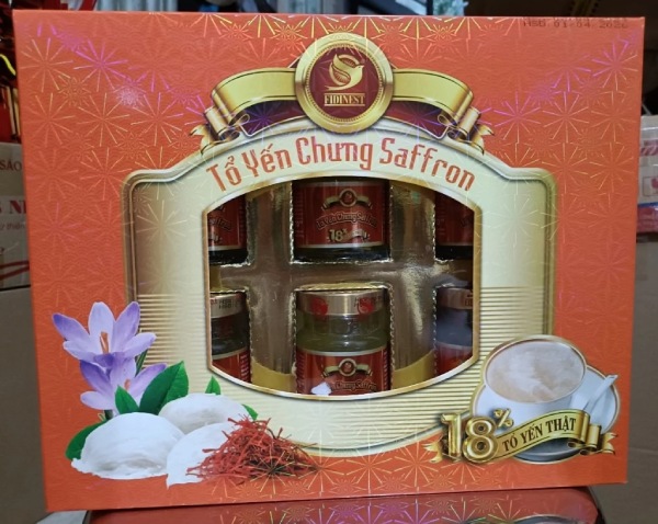 In Hoa Long nhận thiết kế và In Hộp Yến Saffron Collagen sang trọng