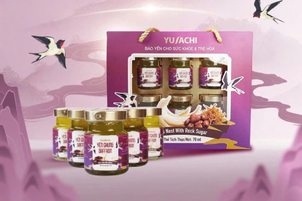 In Hoa Long nhận thiết kế và In Hộp Yến Saffron Collagen theo yêu cầu