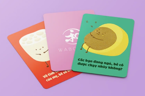 In Hoa Long nhận thiết kế và in thẻ bài bé ngoan