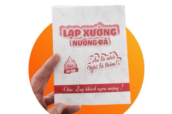 In túi lạp xưởng nướng đá đẹp, thiết kế theo yêu cầu
