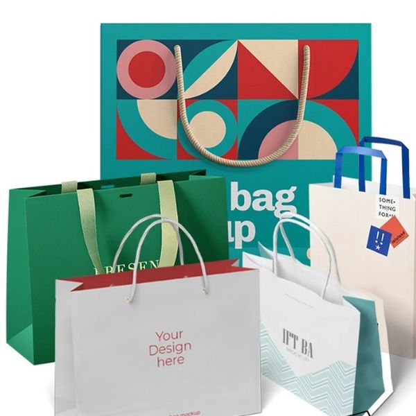 In túi giấy văn phòng phẩm giá rẻ, thiết kế theo yêu cầu