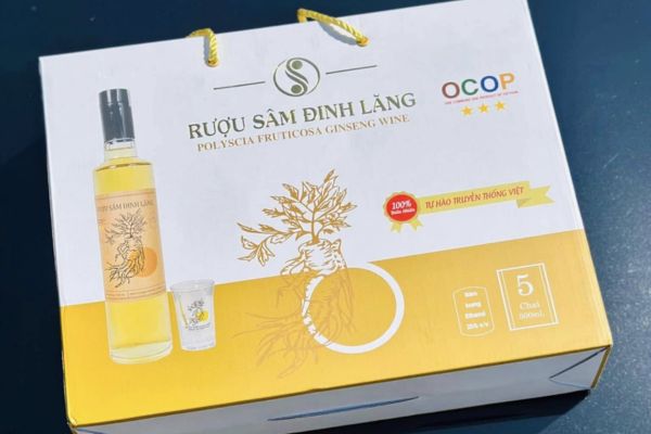 In vỏ hộp rượu đinh lăng giá rẻ, thiết kế theo yêu cầu