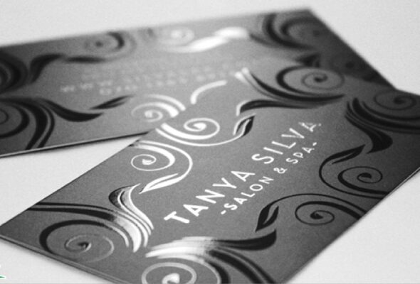 In Hoa Long tìm hiểu về kỹ thuật gia công name card phủ uv định hinh