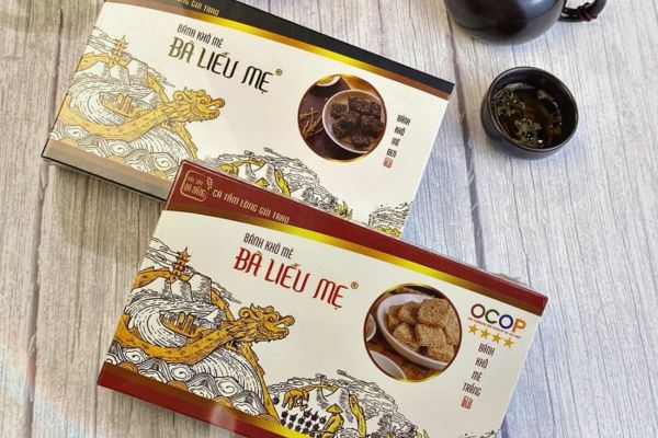 In hộp bánh khô mè giá rẻ, thiết kế theo yêu cầu