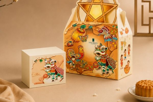 Hộp bánh trung thu 1 cái giá rẻ tại Hà Nội