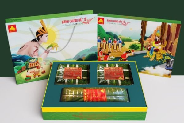 Mẫu hộp đựng bánh chưng đẹp giá rẻ