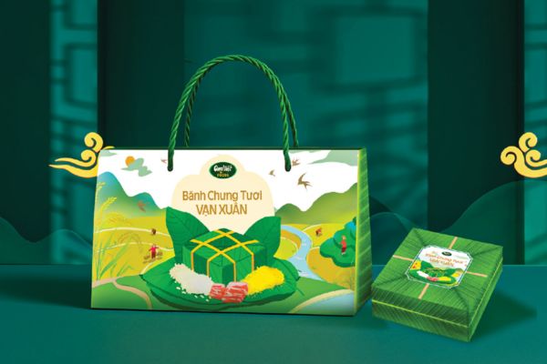 Mẫu hộp đựng bánh chưng đẹp giá rẻ