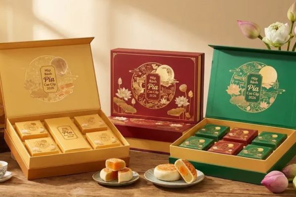 Mẫu hộp đựng bánh pía giá rẻ tại Hà Nội