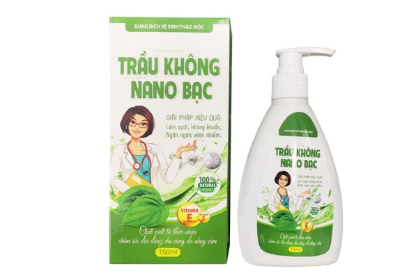Mẫu hộp dung dịch vệ sinh thảo mộc