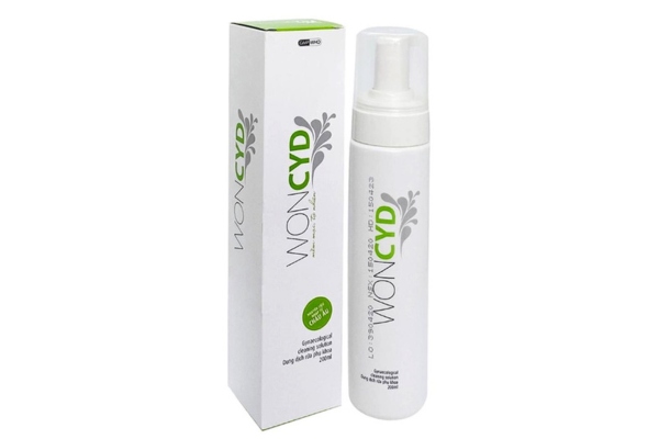 Mẫu hộp dung dịch vệ sinh giấy ivory