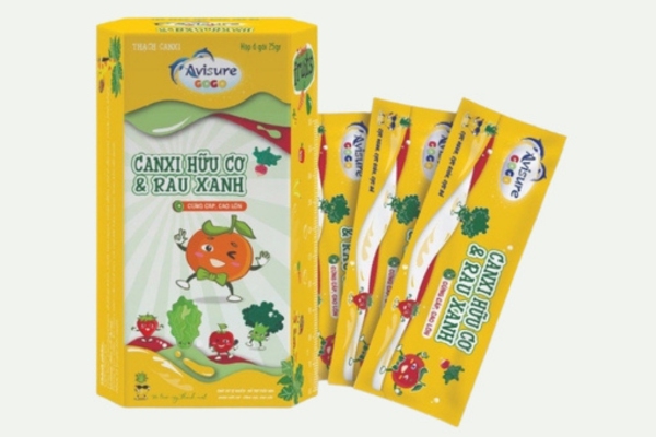 Mẫu hộp đựng thạch rau củ canxi