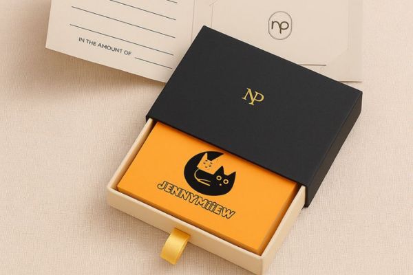 In hộp giấy đựng name card đẹp, chất lượng