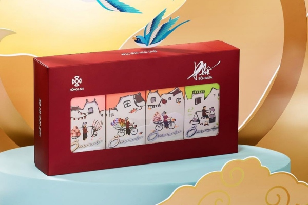 Khám phá bộ sưu tập thiết kế hộp quà tặng Bốn mùa ấn tượng